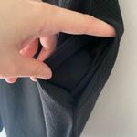 Urban Outfitters Black Basic Flowy T-Shirt Ribbed Dress XS Photo 3