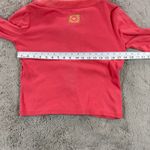 J.Jill  Women's Embroidered Velour Cardigan Button Front Pink Small‎ Y2K Photo 3