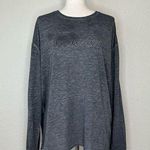 C&C California “Kindness is Free” Gray Mineral Wash Long Sleeves Top Photo 0