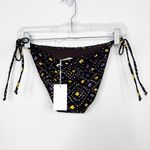 Ulla Johnson NWT  | Zena Square Printed Side Tie Bikini Bottom Sz. Medium Photo 1