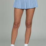 Gold Hinge  Teal Athletic Skirt With Built in Breathable Shorts Photo 0