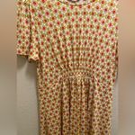 Boden Floral Crew Neck Jersey Short Sleeve Mini Dress Size 4 Photo 6