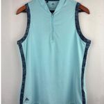 Adidas Women’s  Size Medium Blue Golf Polo Tank Photo 1