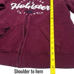 Hollister  Y2K Spellout Zipper Hooded Jacket Academia College Size S Photo 8