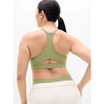 Athleta  L Vital Sports Bra Eucalyptus Green Large Cup D-DD Photo 4
