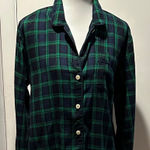J.Crew  Women Pajamas Green Black‎ - Size S. Photo 0