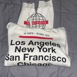 Mighty fine Cropped Graphic Sweatshirt Photo 1