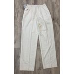 Pendleton  Classic Women's Pleated Trousers Size 10 White High Waist Rayon Blend Photo 2
