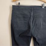 J.Crew  High Rise Crop Flare Jeans Black Stretch Size 32 Photo 4