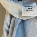 Rails Top Sleeveless Mira Peplum Top in Light Vintage Chambray Sz S EUC Photo 8