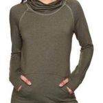 Kuhl  Alea Long Sleeve Cowl Neck Pullover Olive Green XL Outdoor Active Layers Photo 0