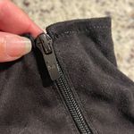 Marc Fisher Balli Black Suede Pointed Toe Block Heel Ankle Boots Size 8 Wide Photo 4