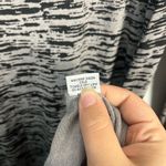 Bryn Walker  black and grey midi Lagenlook dress size large Photo 6