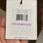 Calvin Klein Gold One Shoulder Ruffle Bodycon Mini Dress Womens Size 6 Glam Hoco Photo 5