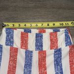 LuLaRoe Red, White & Blue Striped Leggings Photo 8