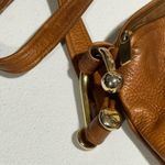 Jacqueline Ferrar Brown Leather Hobo Women Crossbody Bag Tan Photo 14