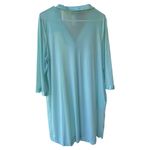 Vanity Fair Vintage  has Mint-Green Button-Up Nightgown Medium Photo 1