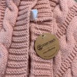 NWT Ocean Beach Pink Chunky Cable Knit Infinity Scarf Photo 2