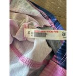 Free People NWOT Movement True North Printed Tee Navy/Pink Gradient Women Small Photo 8