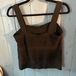 Banana Republic Black Sweater Tank Top, Size L Photo 4