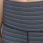 Lululemon High Times Pant Textured Stripe Black Deep Coal leggings! Photo 4