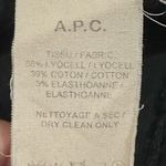 A.P.C. Black Belted Jumpsuit Size 36 or 4 Short Sleeve Minimalist Parisian Photo 10