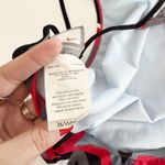 Nike [] Red Black Star Print Thin Strap One-Piece Competition Swimsuit Size 10/36 Photo 10