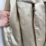 VTG Gold Colored Kimono Style Bridal Robe M Sexy Loungewear Pockets Size M Photo 2