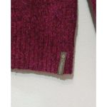 Columbia  XCO Women's Raspberry Red V Neck Long Sleeve Knit Sweater Size M Photo 10