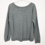 Vanity Boho Lace Gray Pullover Sweater Size M Size M Photo 5