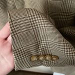 Ralph Lauren Vintage 90s Polo Plaid Blazer Jacket Men's 42R Old Money Equestrian Photo 3