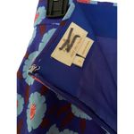 Kate Spade  Tangier Blue Floral Double Layer Silk Skirt Tiered 2 EUC Dressy Mini Photo 7