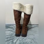 Cathy Jean  Brown Shearling-Lined Winter Boots Photo 6