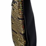 Venus Black & Gold Sequined Tote Bag Photo 2