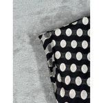 Weston Dress Black White Polka Dot Print Sleeveless Party Cocktail Size Small Photo 4