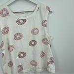 Darling Blue  Donut Crop Tank Top Size XL Photo 1