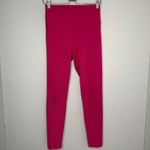 Beach Riot Ayla Hot Pink Ribbed High Rise Leggings Womens Large Photo 3