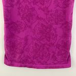 Lululemon Hot Pink Floral Hydrangea Racerback Ujjayi Tank Top Photo 3