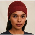 Barefoot Dreams  CozyChic Lite Confetti Beanie Hat Womens Red‎ Knitted Winter Photo 0