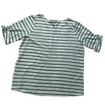 Jones New York stripped short sleeve tee size 1X Photo 6