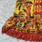 Farm Rio  x Anthropologie Dress Printed V-Neck Ruffle-Hem Maxi S NWT New Photo 8