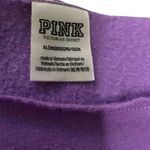 PINK - Victoria's Secret Vs Pink Rhtf Size Xl Off The Shoulder Crop Sweatshirt Photo 1