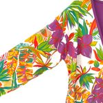 IB Diffusion Vintage 1992 Overside Cardigan Fruit Tropical Purple Jacket medium Photo 1