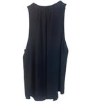 Lily White  sleeveless black  colored rope draw strings vneck XL Photo 4