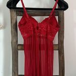 H&M Red Babydoll Intimate Sleepwear Extra Push Up Bra / Size 6 Photo 6