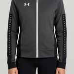 Under Armour  ColdGear Full Zip Gray & Black Jacket Size XXS (A186) Photo 0