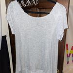 Alya Grey Loose Blouse Photo 0