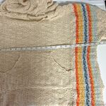 Easel Knit Pullover Hoodie Orange Photo 6