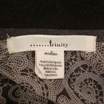 💕TRINITY💕 Mini Dress ~ Grey Paisley Floral Print Medium Gray Photo 6