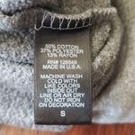 Aviator Nation  Gray Rainbow Chic Edgy Feminine Y2K Full-Zip Hoodie Size Small Photo 5